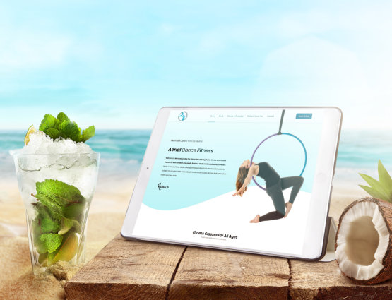 Fresh new website for Llandudno based Mermaid Centre for Circus Arts