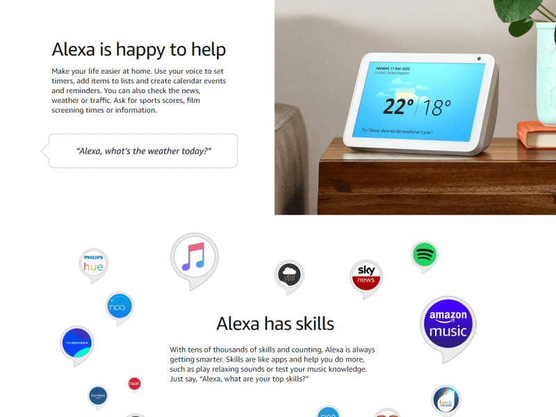 Make product page copy scannable
